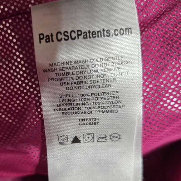 Columbia Kids Omni-Heat Magenta Pink Morning Light Puffer Jacket Size: M (10-12) - Picture 6 of 13